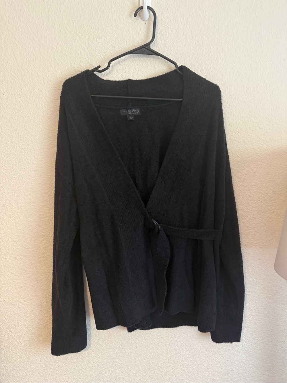 Barefoot Dreams CozyChic Lite Side Tie Sweater Cardigan - Picture 2 of 8